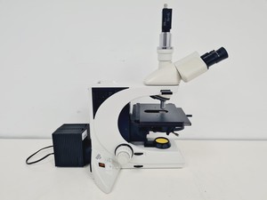 Thumbnail image of Leica DMLB Fluorescence Microscope + Glass Refractive Index Measurement System 