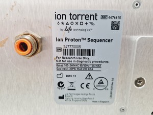 Thumbnail image of Life Technologies Ion Torrent Ion Proton Semiconductor Sequencer Lab