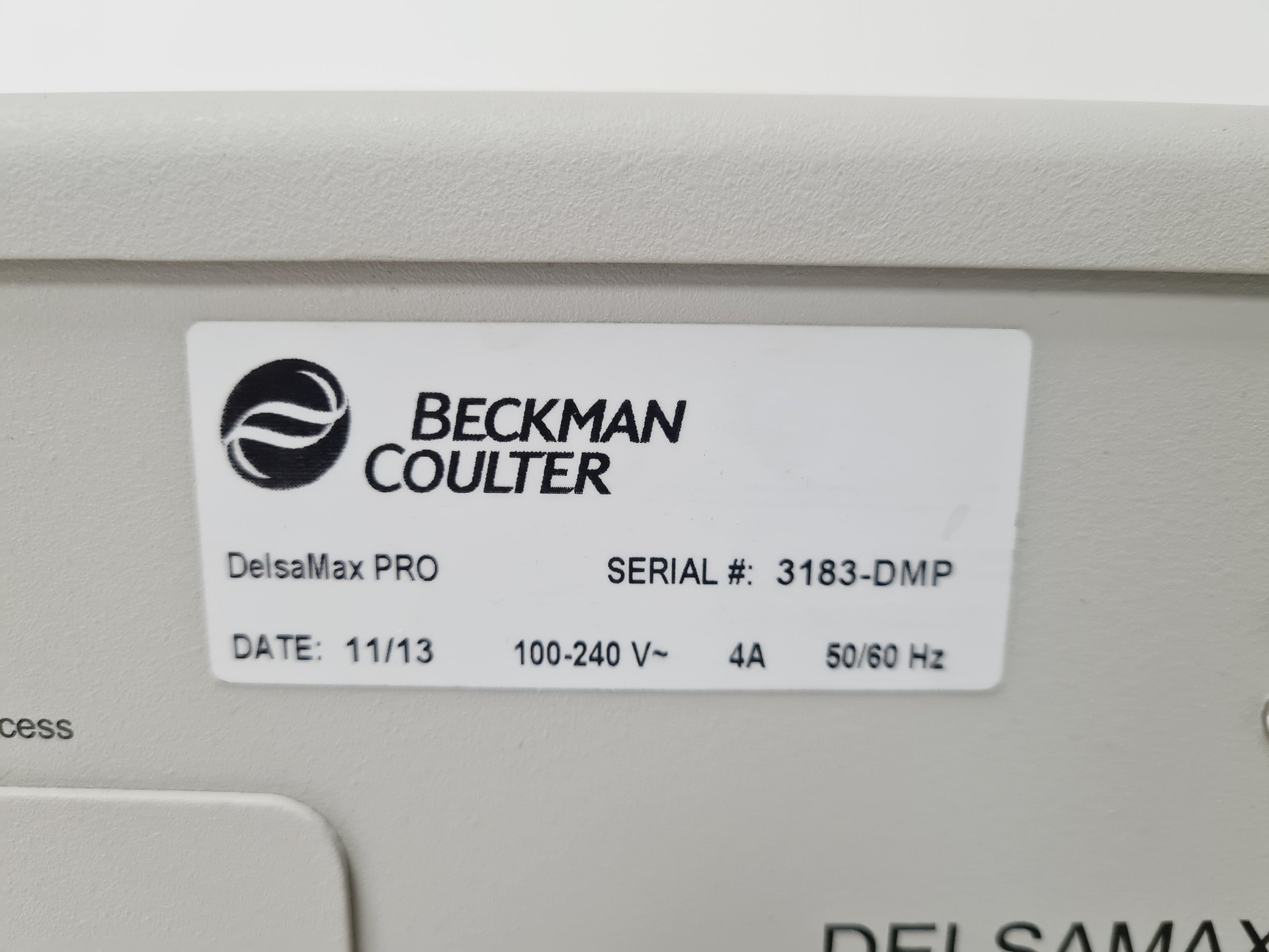 Image of Beckman Coulter DelsaMax Pro Laser Photometer Lab