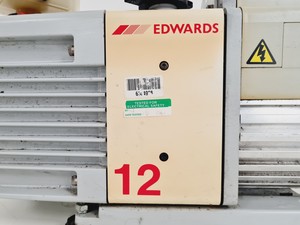 Thumbnail image of Edwards 12 RV12 Rotary Vane Vacuum Pump Lab