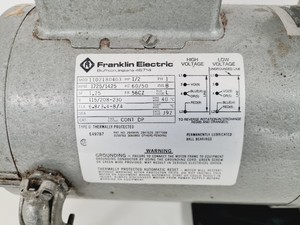 Thumbnail image of Savant VP100 Two Stage Rotary Vane Vacuum Pump W/ Franklin 1/2 HP Motor Lab