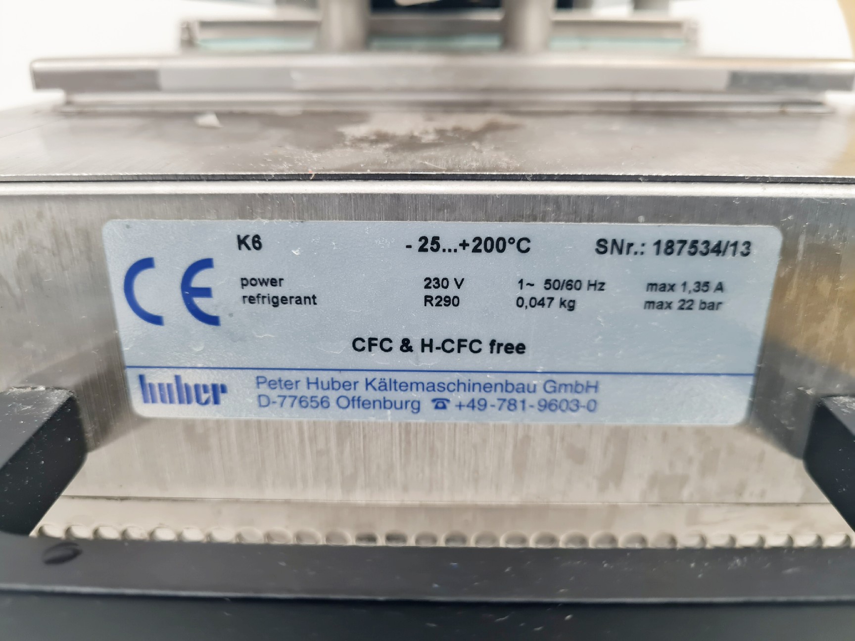 Image of Huber K6 Re-Circulating Chiller With Pilot One Thermostat Lab