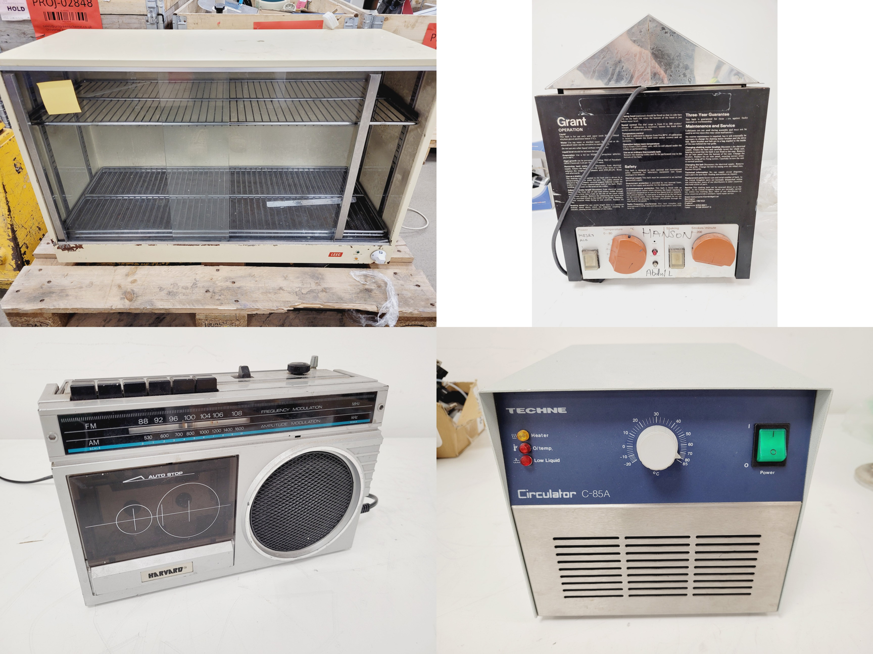 Image of Mixed Job Lot of Laboratory Equipment - Leec, Leica, Capex, Gallenkamp, Clifton