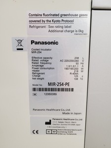 Thumbnail image of Panasonic MIR-254-PE Cooled Incubator Lab