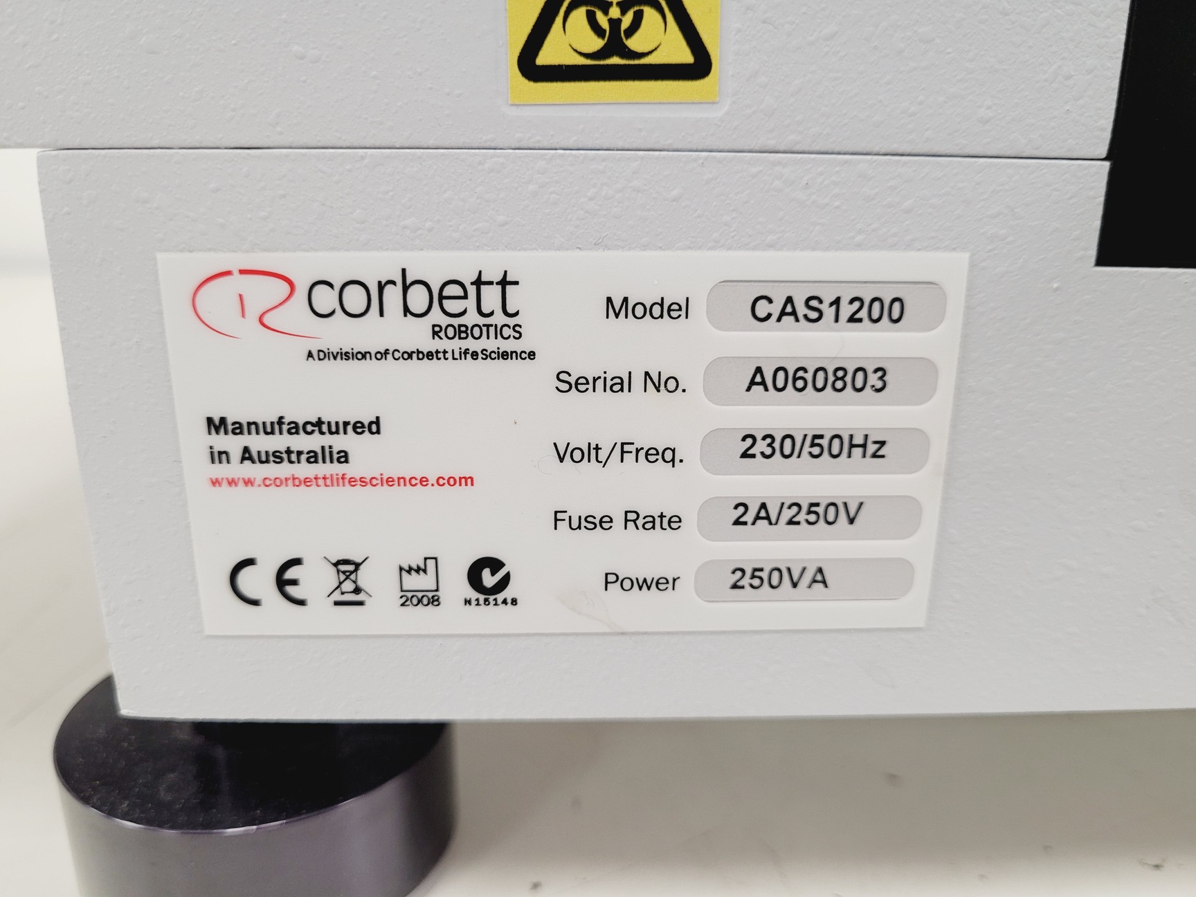 Image of Corbett Robotics CAS-1200 Liquid Handling System