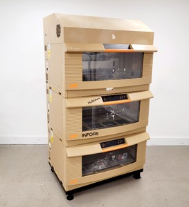 Image of HT Infors Multitron Triple Stack Incubator with Humidity and CO2 Lab Faulty