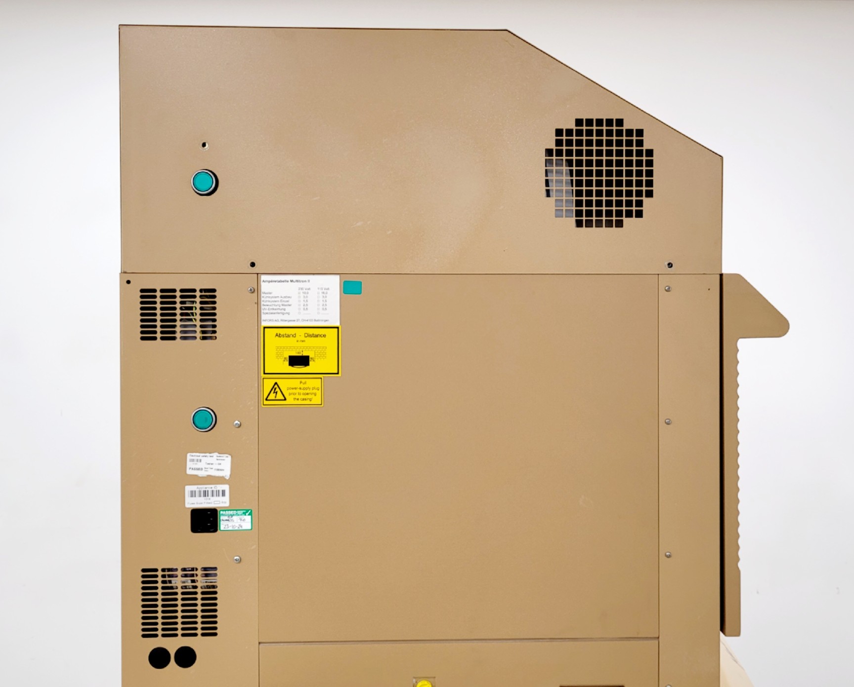 Image of HT Infors Multitron Triple Stack Incubator with Humidity and CO2 Lab Faulty