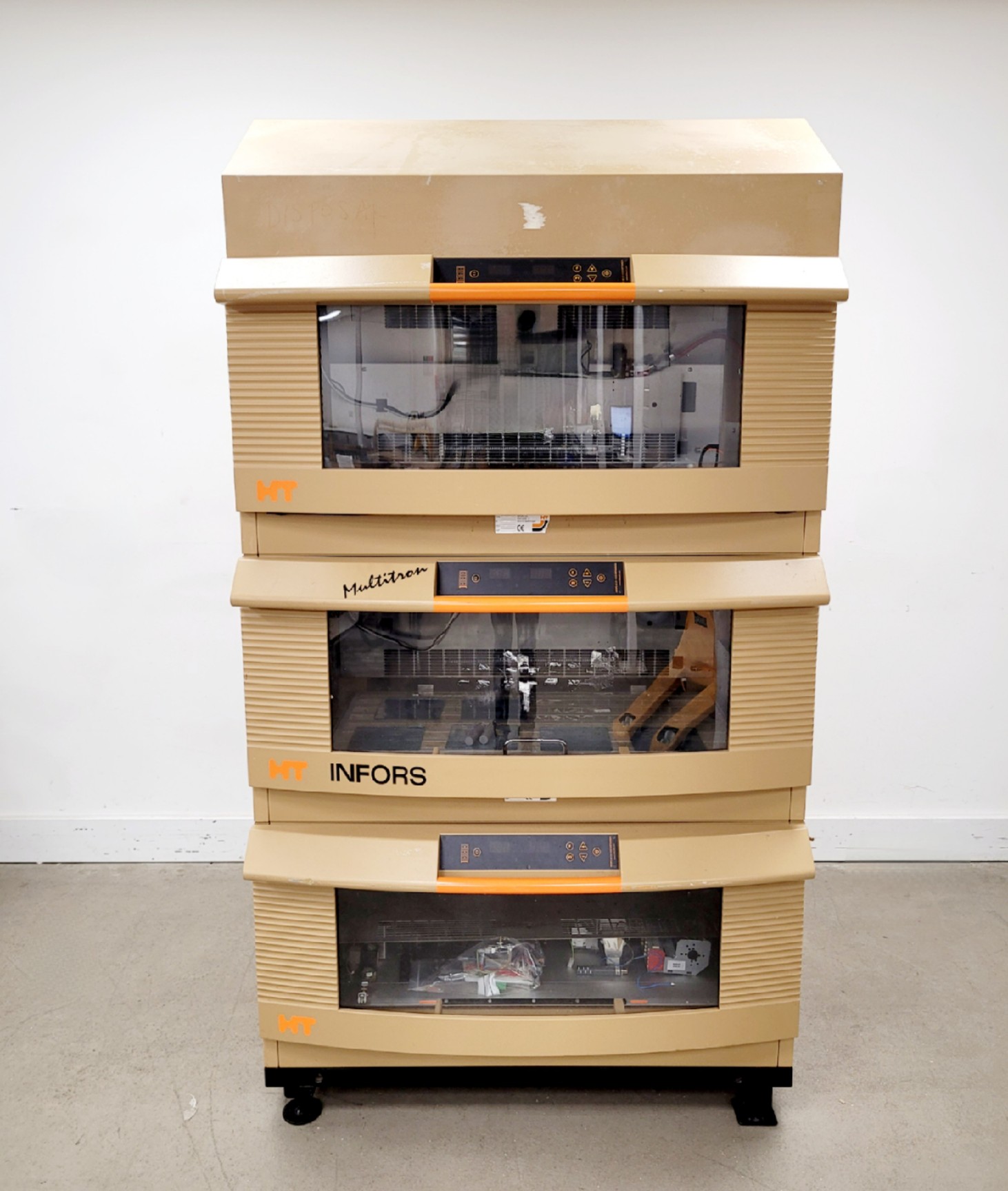 Image of HT Infors Multitron Triple Stack Incubator with Humidity and CO2 Lab Faulty