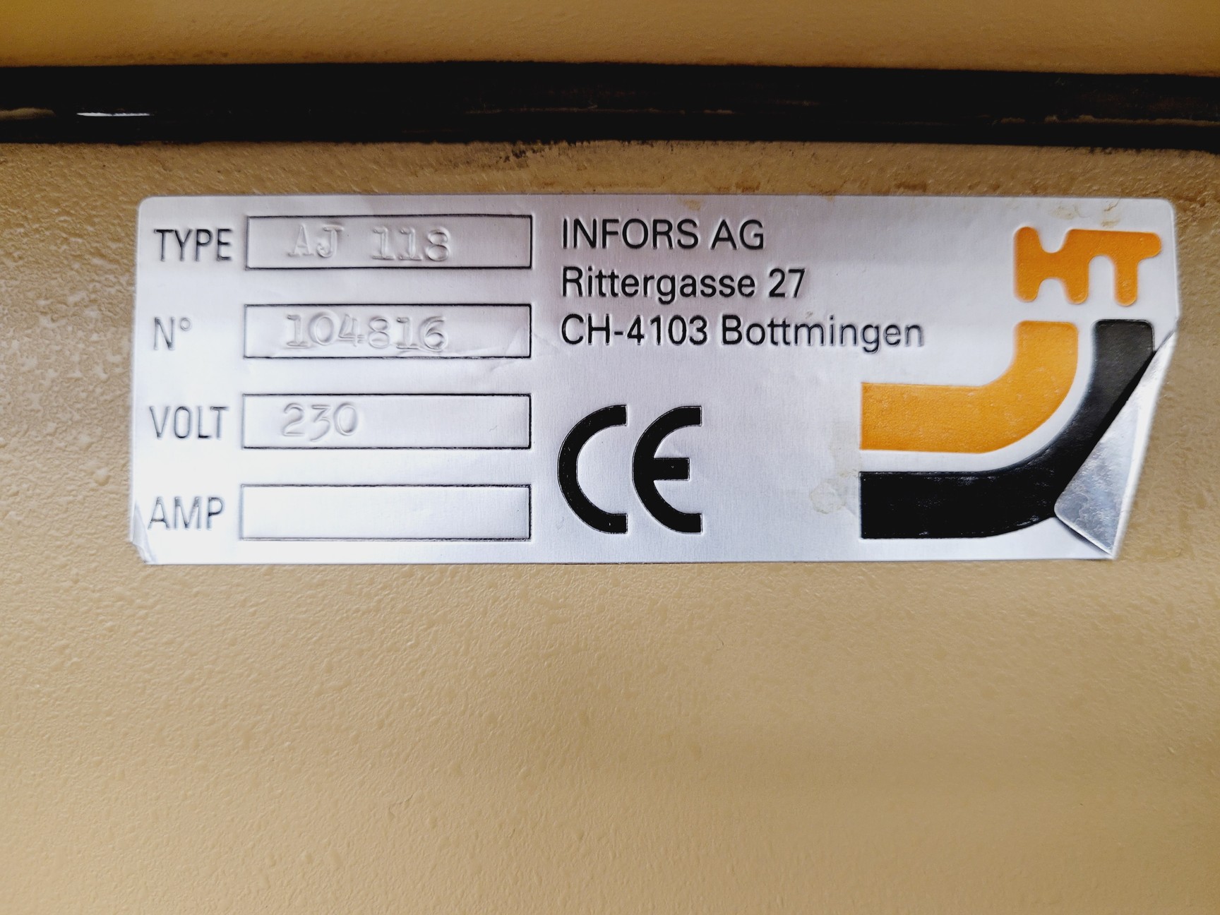 Image of HT Infors Multitron Triple Stack Incubator with Humidity and CO2 Lab Faulty