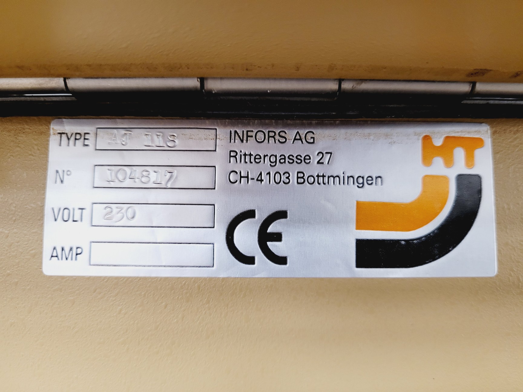 Image of HT Infors Multitron Triple Stack Incubator with Humidity and CO2 Lab Faulty