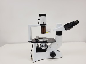 Thumbnail image of Optika Inverted Microscope Model XDS-2 w/ 4 x Objectives Ph 4x 10x 20x 40x Lab