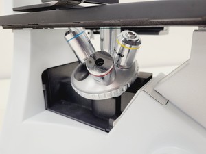 Thumbnail image of Optika Inverted Microscope Model XDS-2 w/ 4 x Objectives Ph 4x 10x 20x 40x Lab