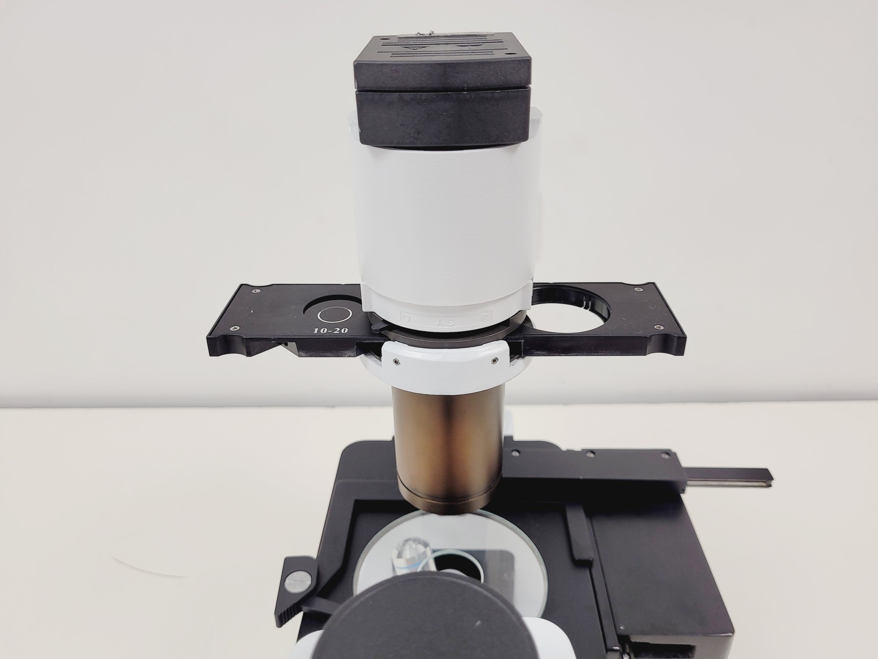 Image of Optika Inverted Microscope Model XDS-2 w/ 4 x Objectives Ph 4x 10x 20x 40x Lab