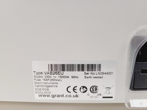 Thumbnail image of Grant JB Aqua 26 Water Bath 26 Litre Lab