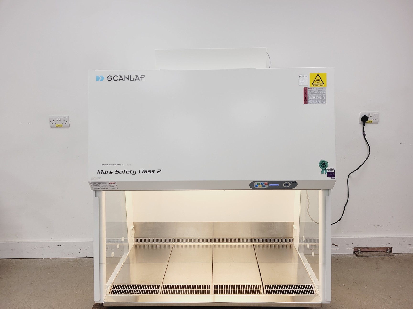 Image of Scanlaf Mars 1200 Class 2 Safety Cabinet Lab