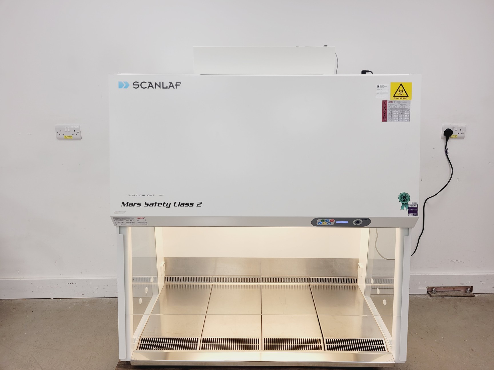 Image of Scanlaf Mars 1200 Class 2 Safety Cabinet Lab