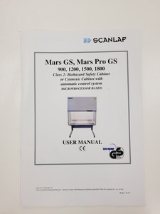 Thumbnail image of Scanlaf Mars 1200 Class 2 Safety Cabinet Lab