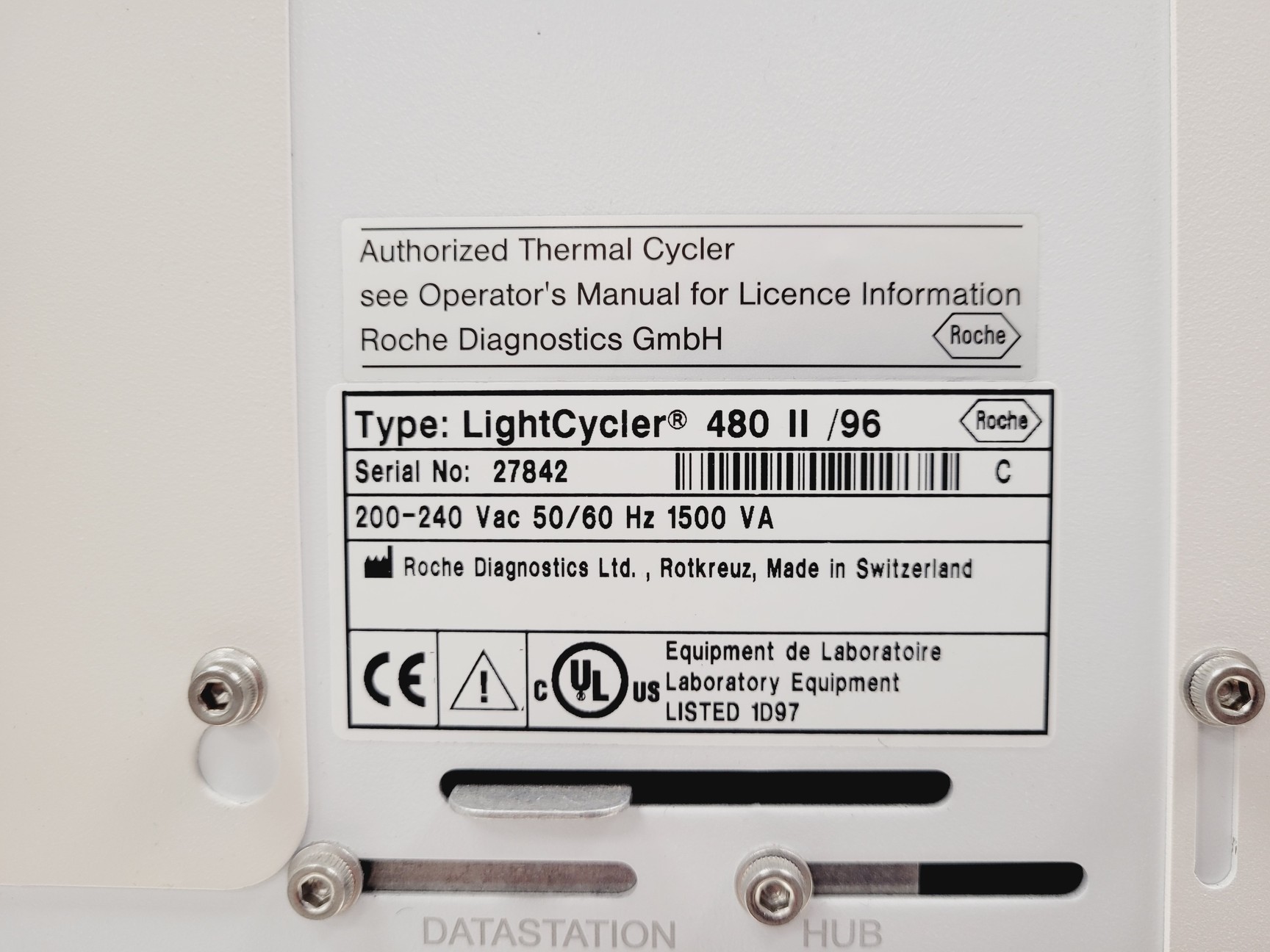 Image of Roche LightCycler 480 II/96 PCR Real Time Thermal Cycler