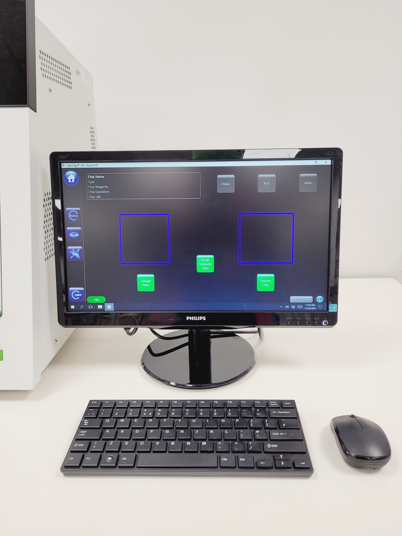 Image of Perkin Elmer LabChip GX Touch HT (Faulty Touchscreen, but is working) Lab