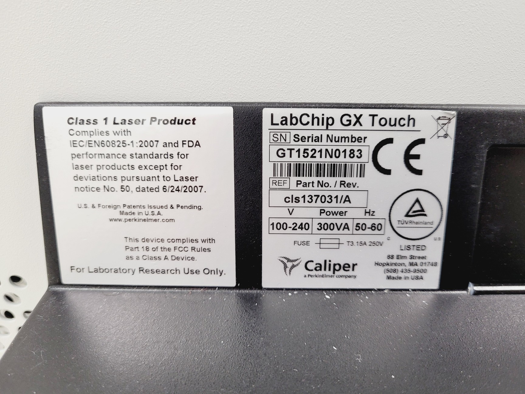 Image of Perkin Elmer LabChip GX Touch HT (Faulty Touchscreen, but is working) Lab