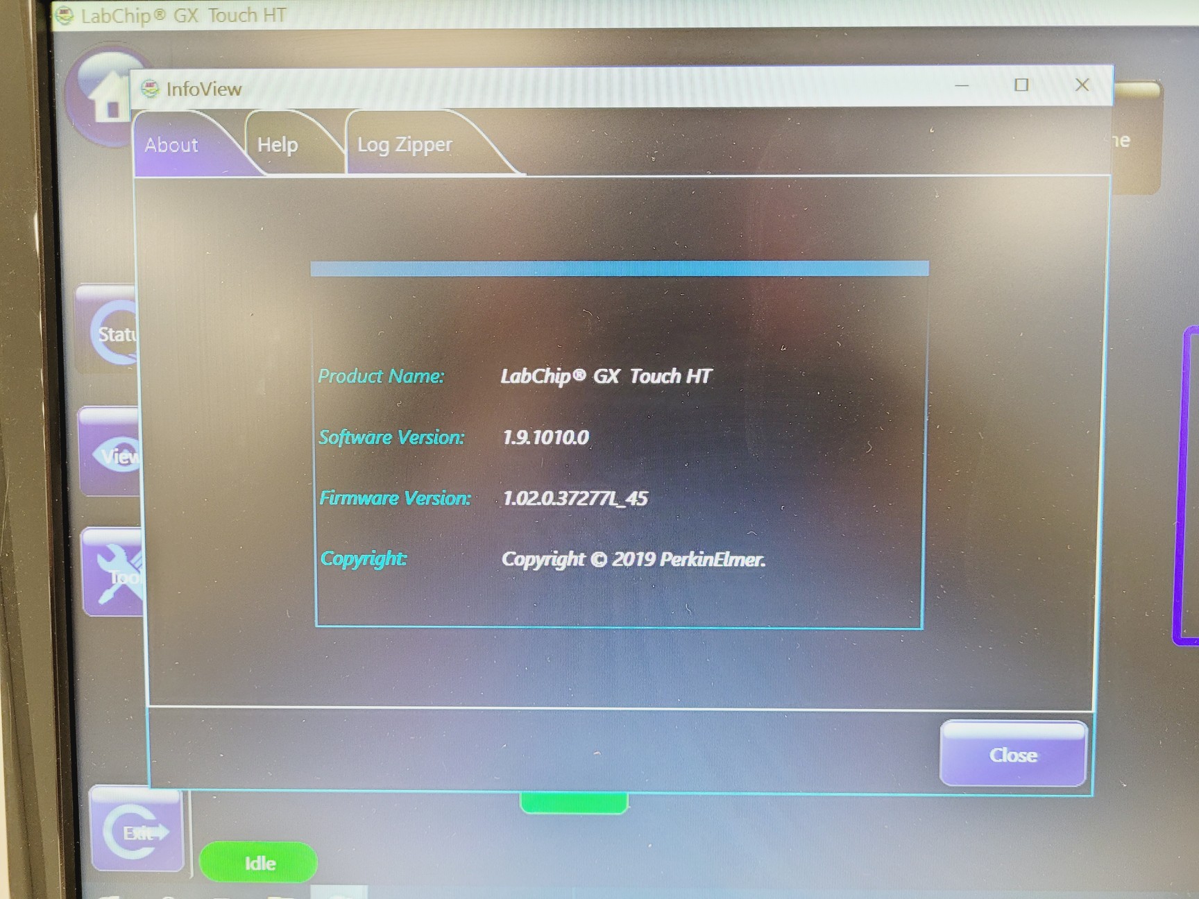 Image of Perkin Elmer LabChip GX Touch HT (Faulty Touchscreen, but is working) Lab