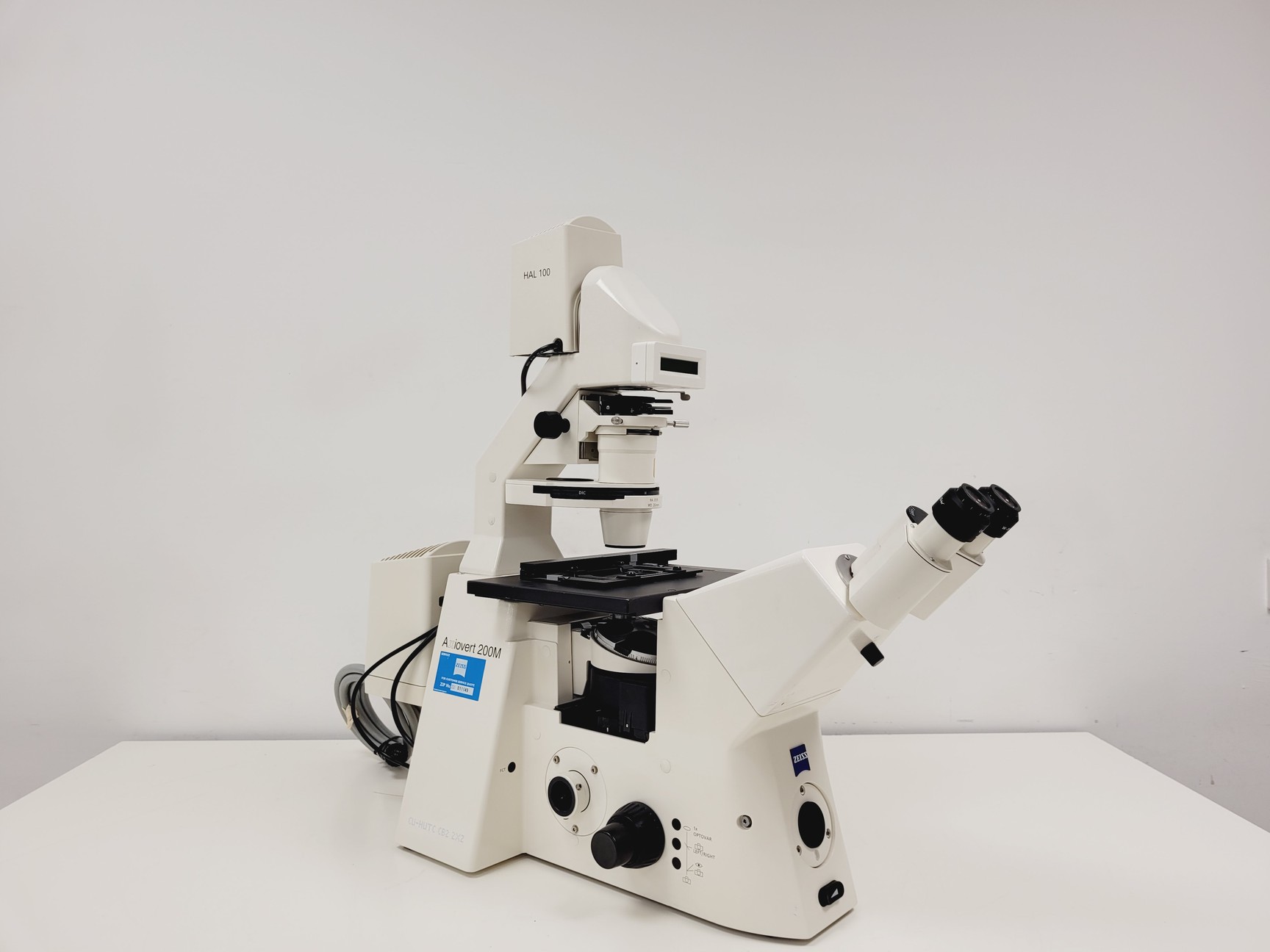 Image of Zeiss Axiovert 200M Fluorescence Microscope w/ Zeiss Plan-NEOFLUAR 20x/0.50 Lab