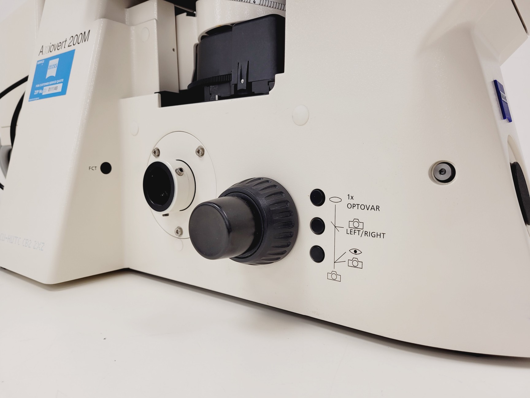 Image of Zeiss Axiovert 200M Fluorescence Microscope w/ Zeiss Plan-NEOFLUAR 20x/0.50 Lab