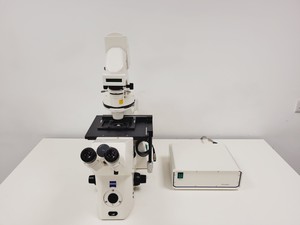 Thumbnail image of Zeiss Axiovert 200M Fluorescence Microscope w/ Zeiss Plan-NEOFLUAR 20x/0.50 Lab