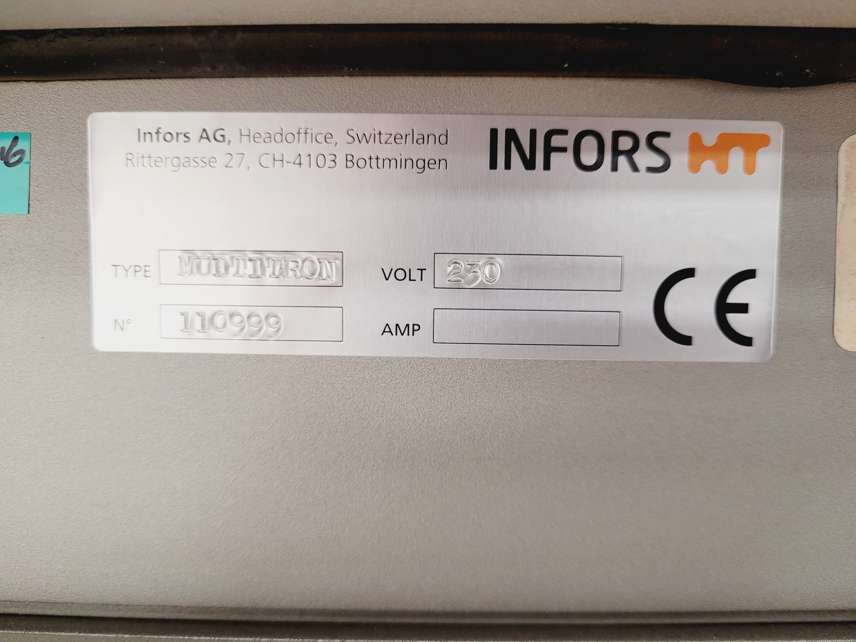 Image of Infors Multitron HT Triple Stack Incubator Spares/Repairs