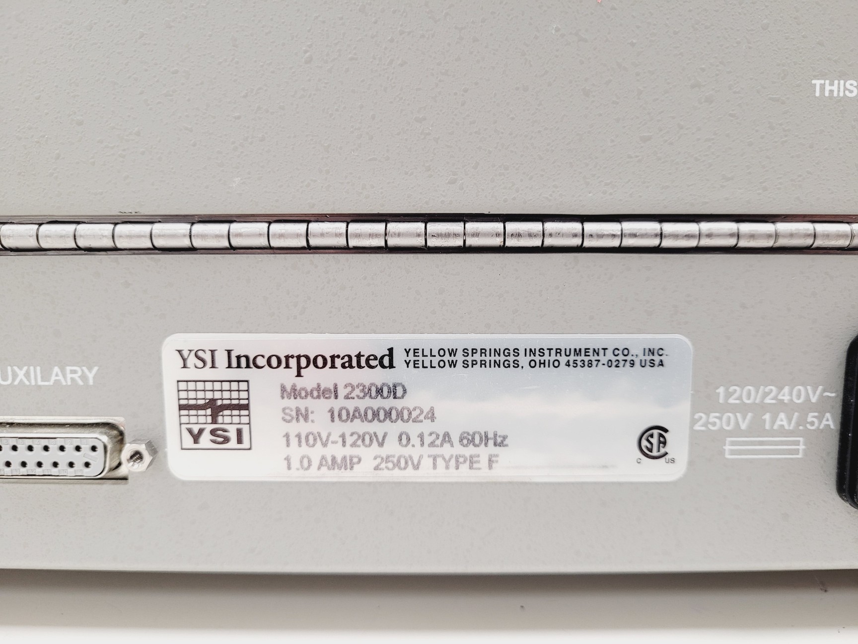 Image of YSI 2300D 110V STAT Plus Glucose Lactate Analyzer Lab Spares/Repairs