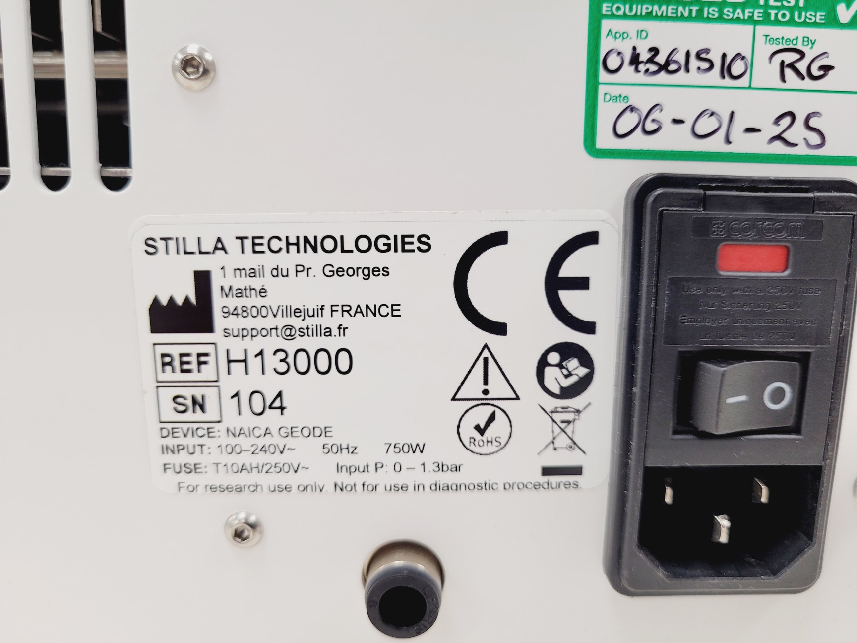 Image of Stilla Naica Crystal Digital PCR System Naica Prism 3 Naica Geode Lab