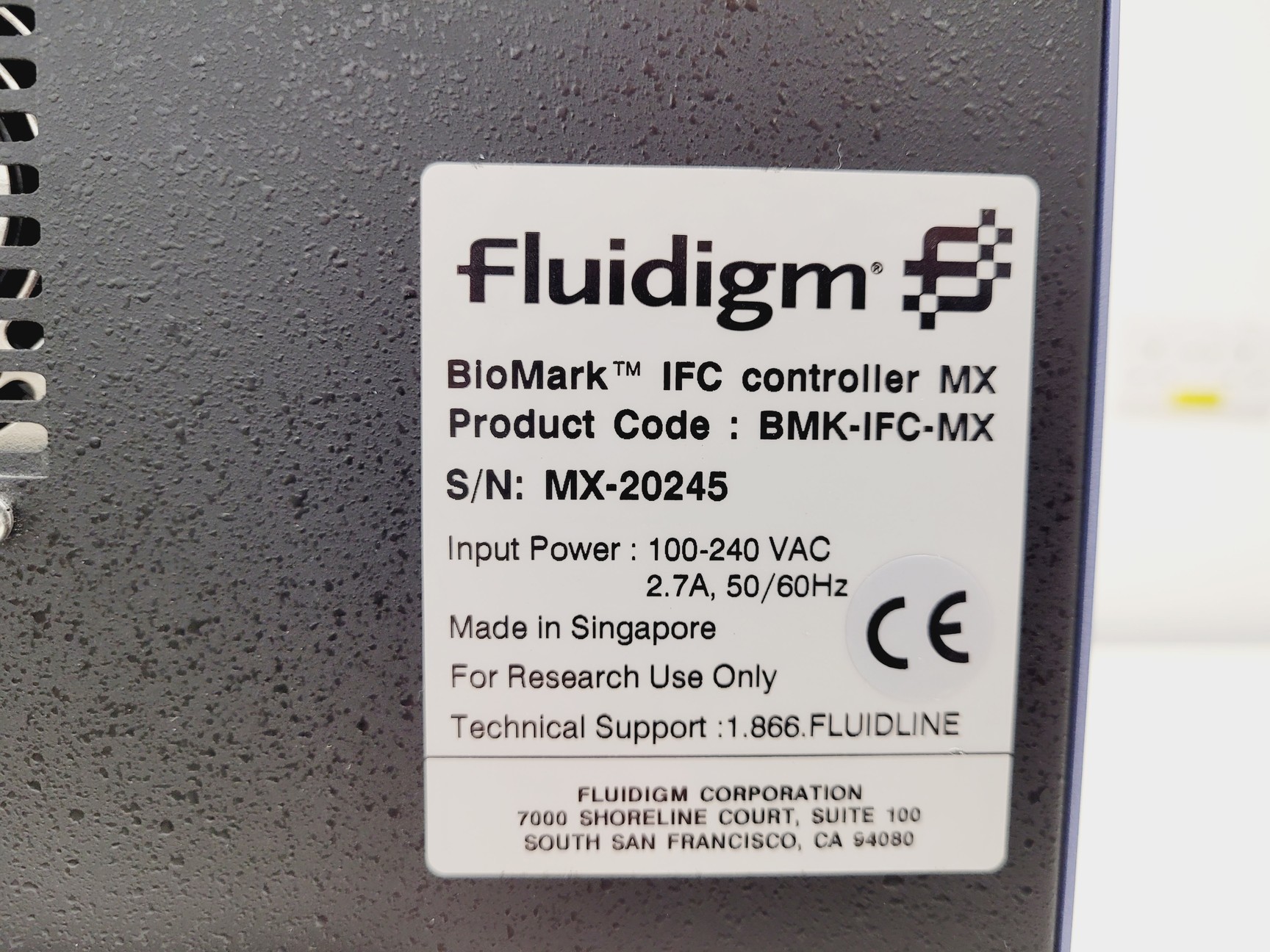 Image of Fluidigm BioMark HD System with MX, RX & HX Modules Spares/Repair Lab