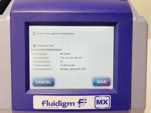 Thumbnail image of Fluidigm BioMark HD System with MX, RX & HX Modules Spares/Repair Lab