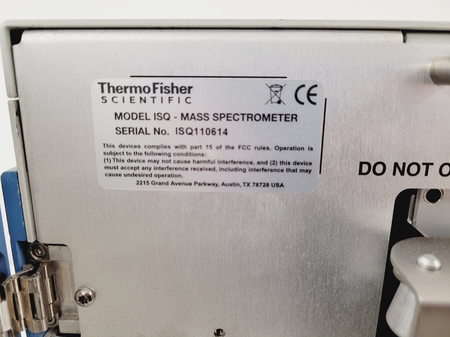 Image of Thermo Scientific ISQ XP Power X9-2W2P2P5E5N-XB0137A Mass Spec Spares/Repair Lab