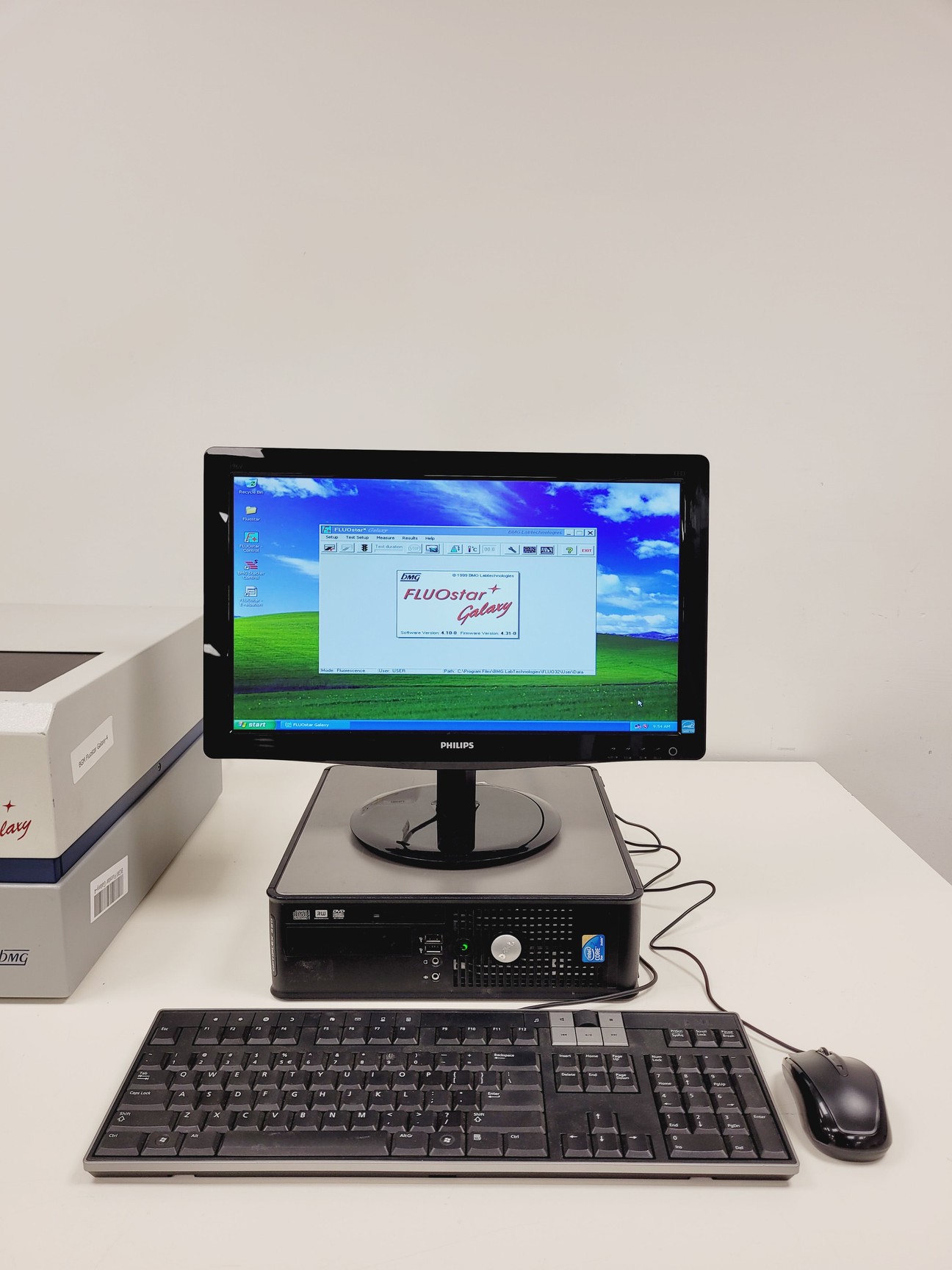 Image of BMG POLARstar Galaxy Microplate Reader with PC & Software Lab