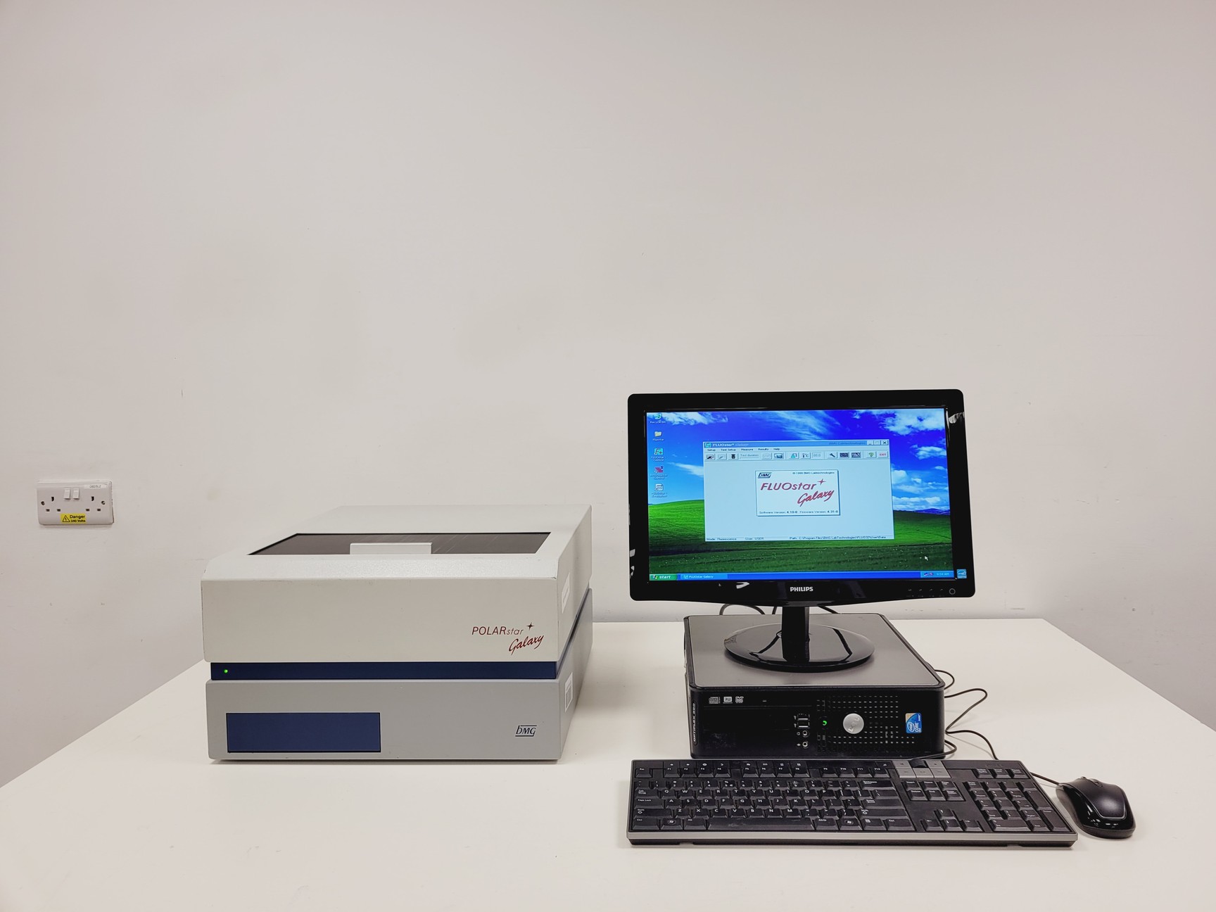 Image of BMG POLARstar Galaxy Microplate Reader with PC & Software Lab