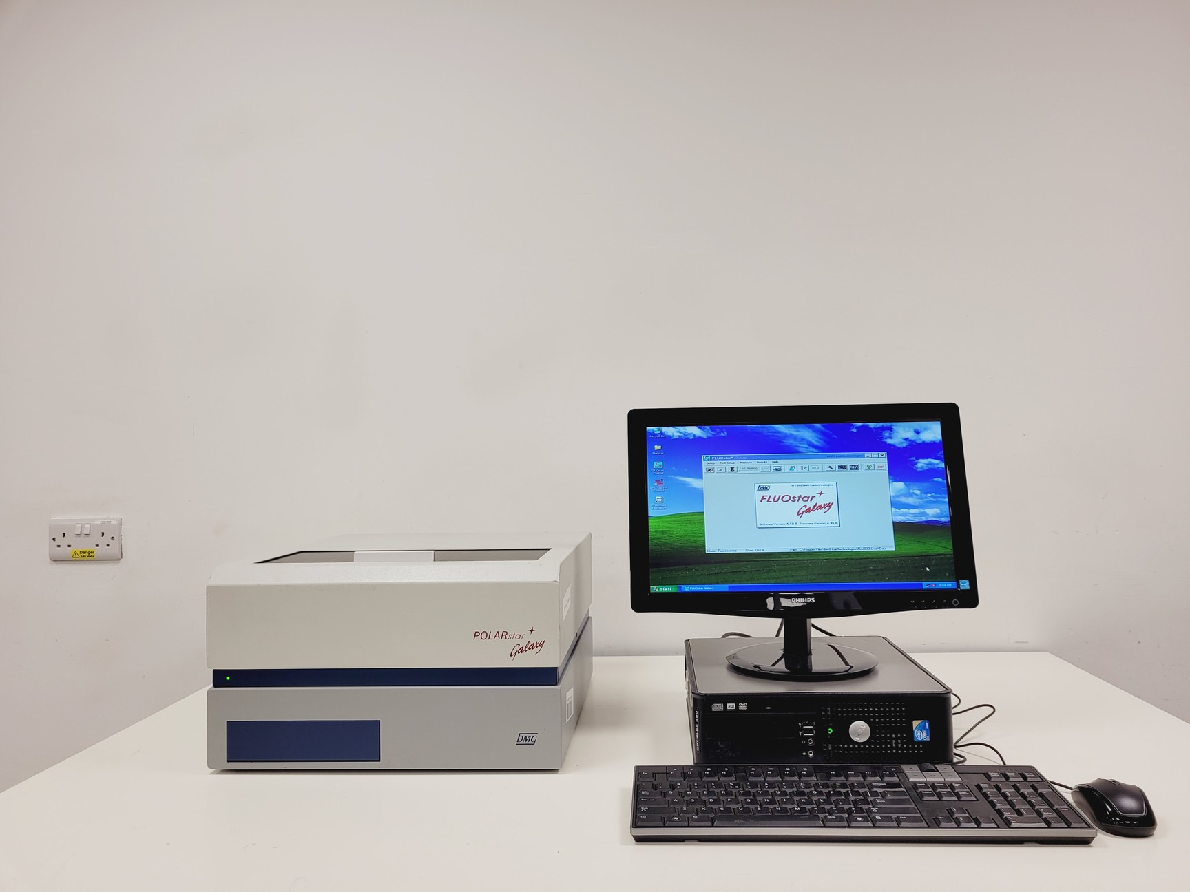 Image of BMG POLARstar Galaxy Microplate Reader with PC & Software Lab