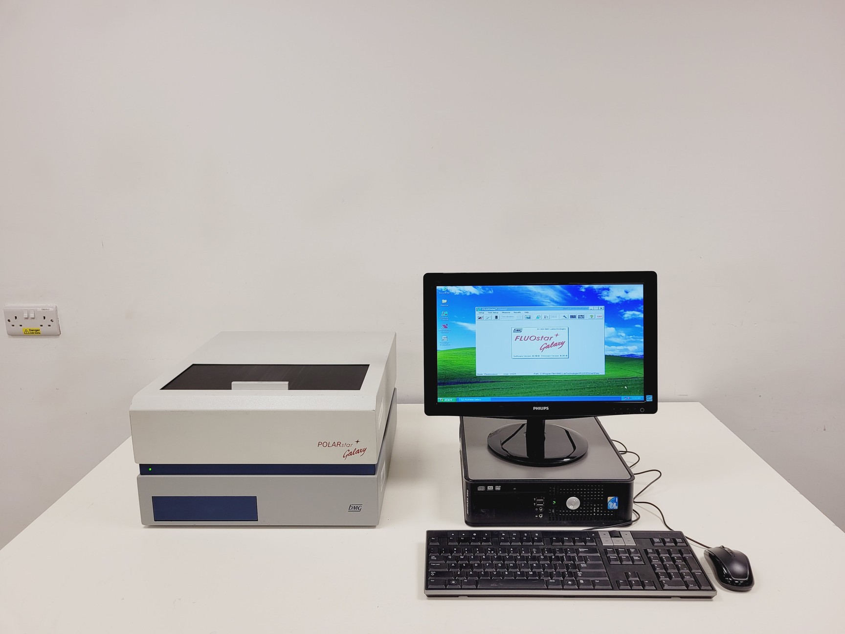 Image of BMG POLARstar Galaxy Microplate Reader with PC & Software Lab