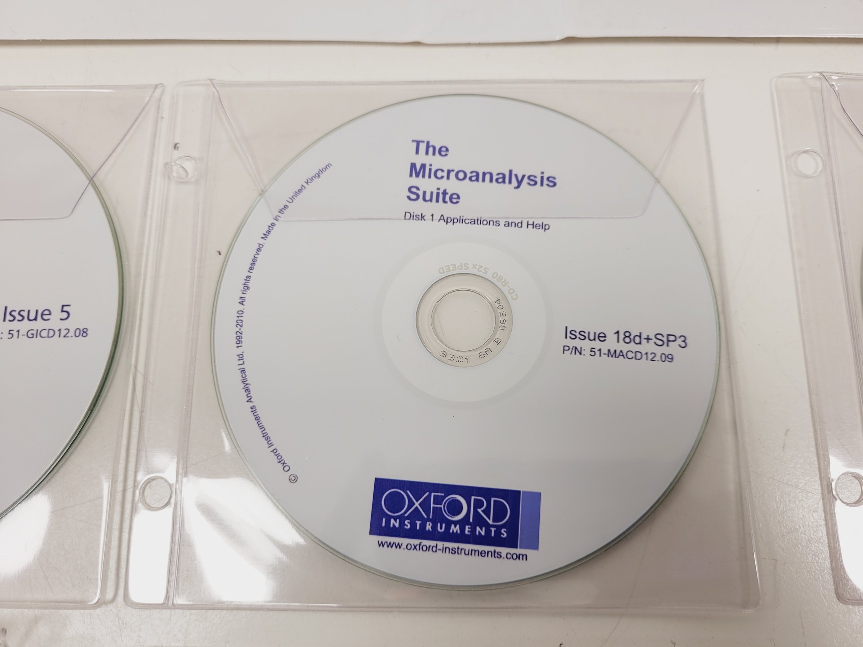 Image of Oxford Instruments INCAx-Act Energy Dispersive ED Spectrometer System Parts Lab