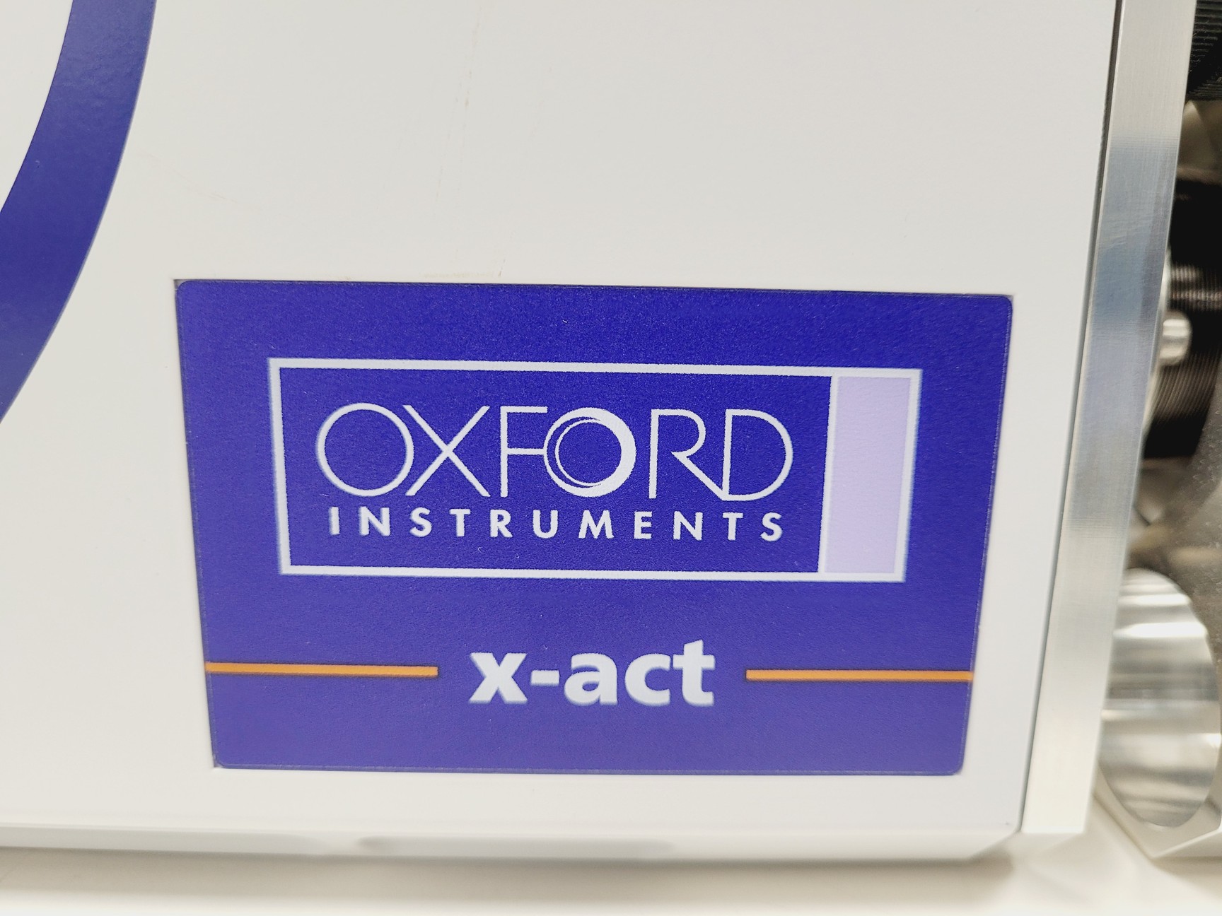 Image of Oxford Instruments INCAx-Act Energy Dispersive ED Spectrometer System Parts Lab