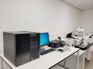 Thumbnail image of Zeiss LSM 780 Confocal Microscope System Observer .Z1 Zeiss Zen Software Lab