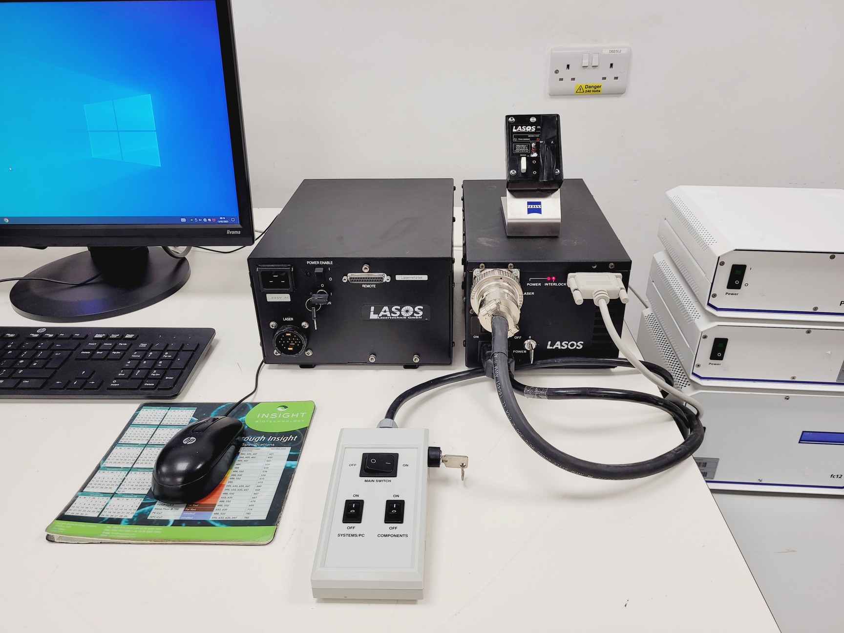 Image of Zeiss LSM780 Confocal Microscope System Observer .Z1 Zeiss Zen Software Lab