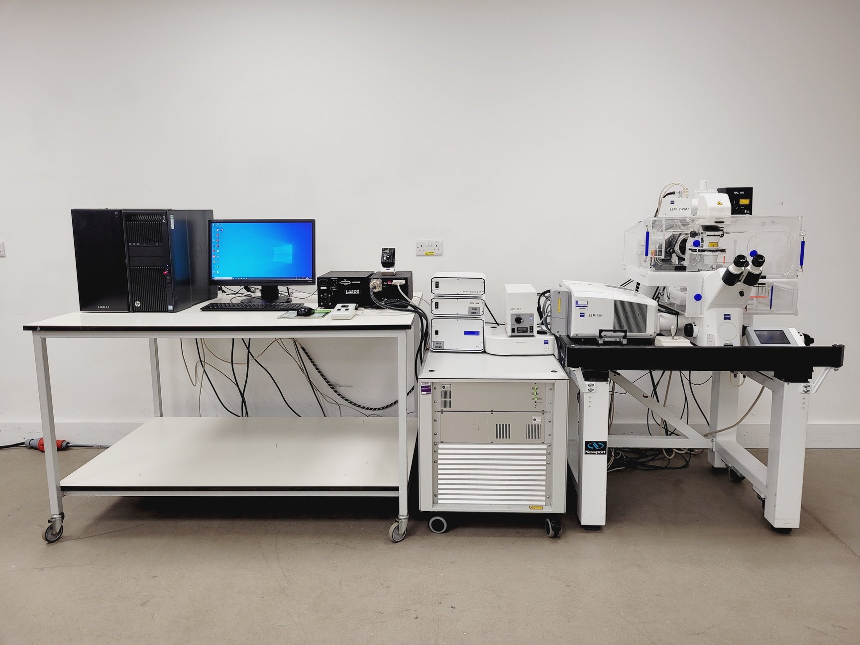 Image of Zeiss LSM780 Confocal Microscope System Observer .Z1 Zeiss Zen Software Lab