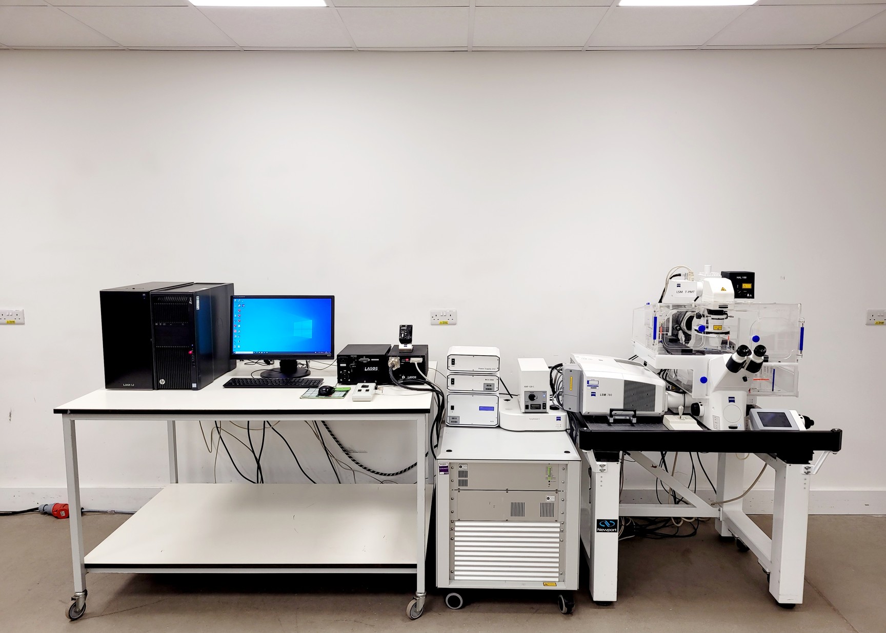 Image of Zeiss LSM780 Confocal Microscope System Observer .Z1 Zeiss Zen Software Lab