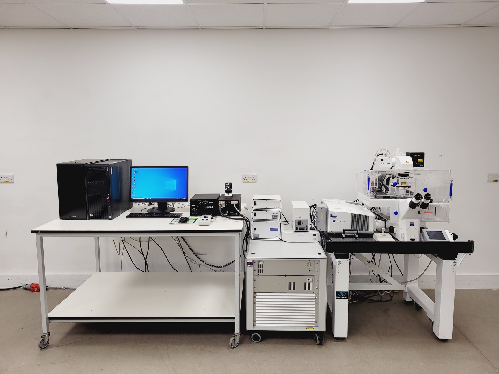 Image of Zeiss LSM780 Confocal Microscope System Observer .Z1 Zeiss Zen Software Lab