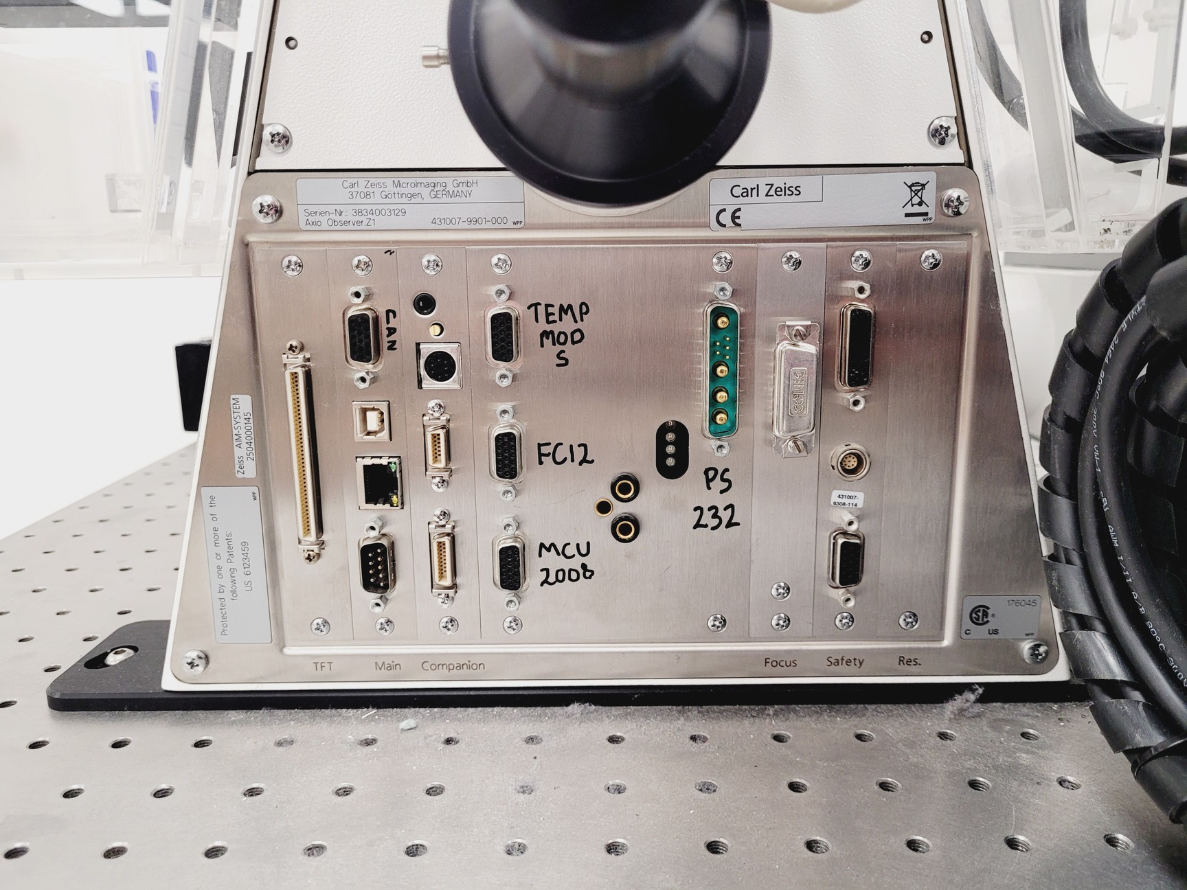 Image of Zeiss LSM 780 Confocal Microscope System Observer .Z1 Zeiss Zen Software Lab