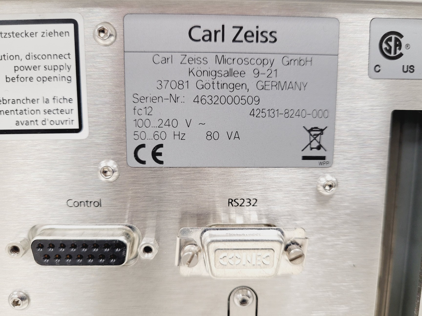 Image of Zeiss LSM 780 Confocal Microscope System Observer .Z1 Zeiss Zen Software Lab
