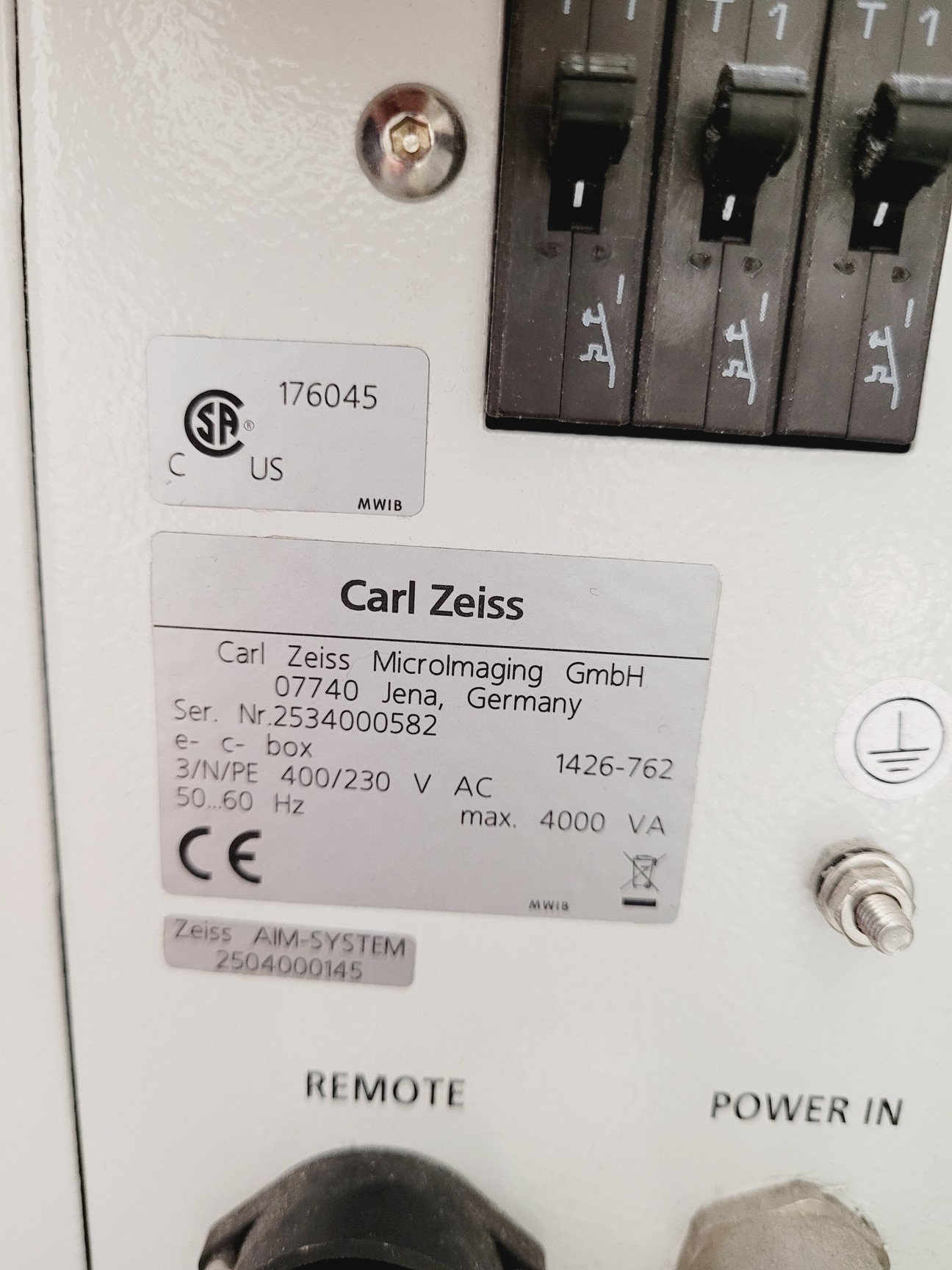Image of Zeiss LSM 780 Confocal Microscope System Observer .Z1 Zeiss Zen Software Lab