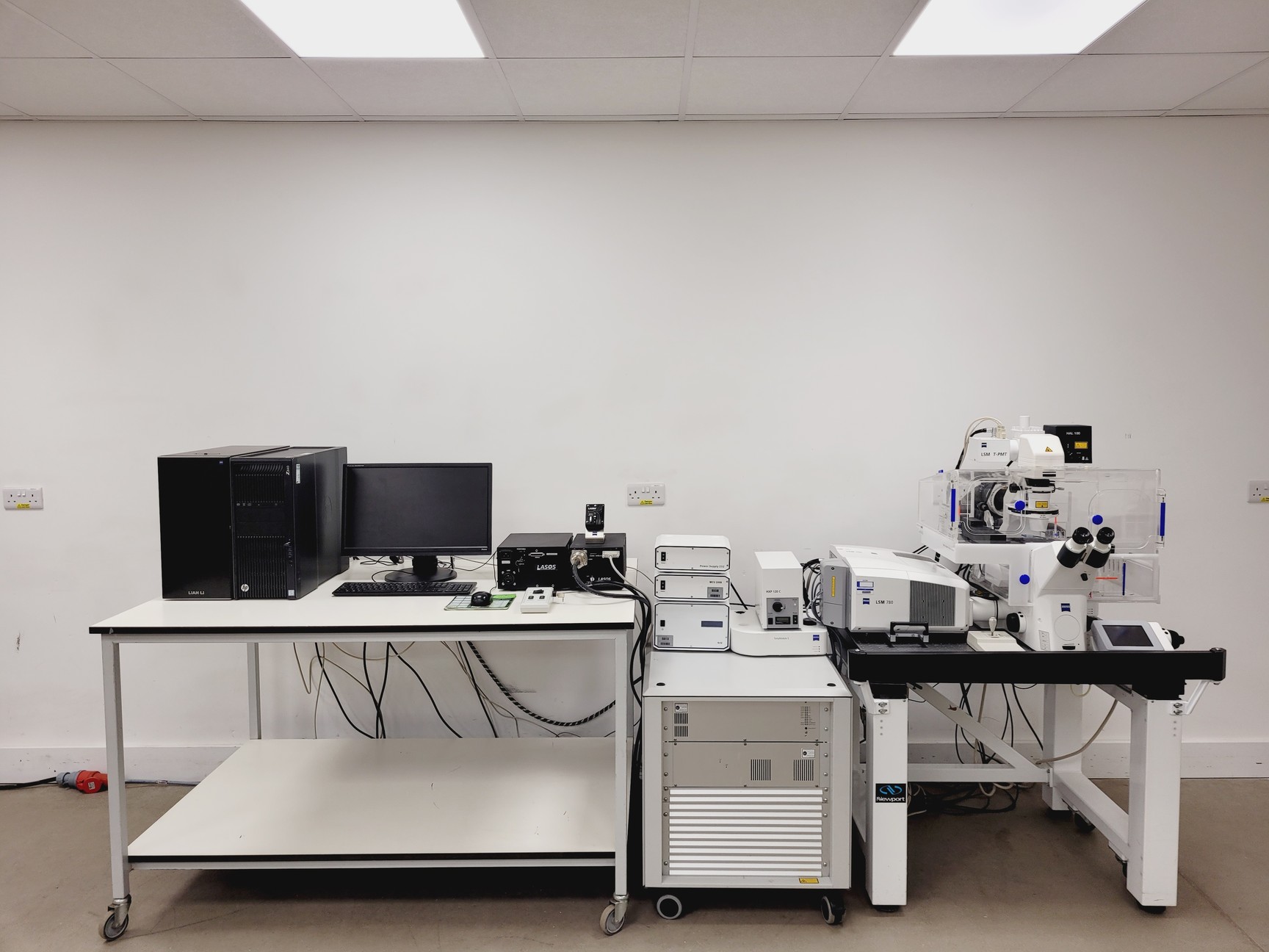 Image of Zeiss LSM780 Confocal Microscope System Observer .Z1 Zeiss Zen Software Lab