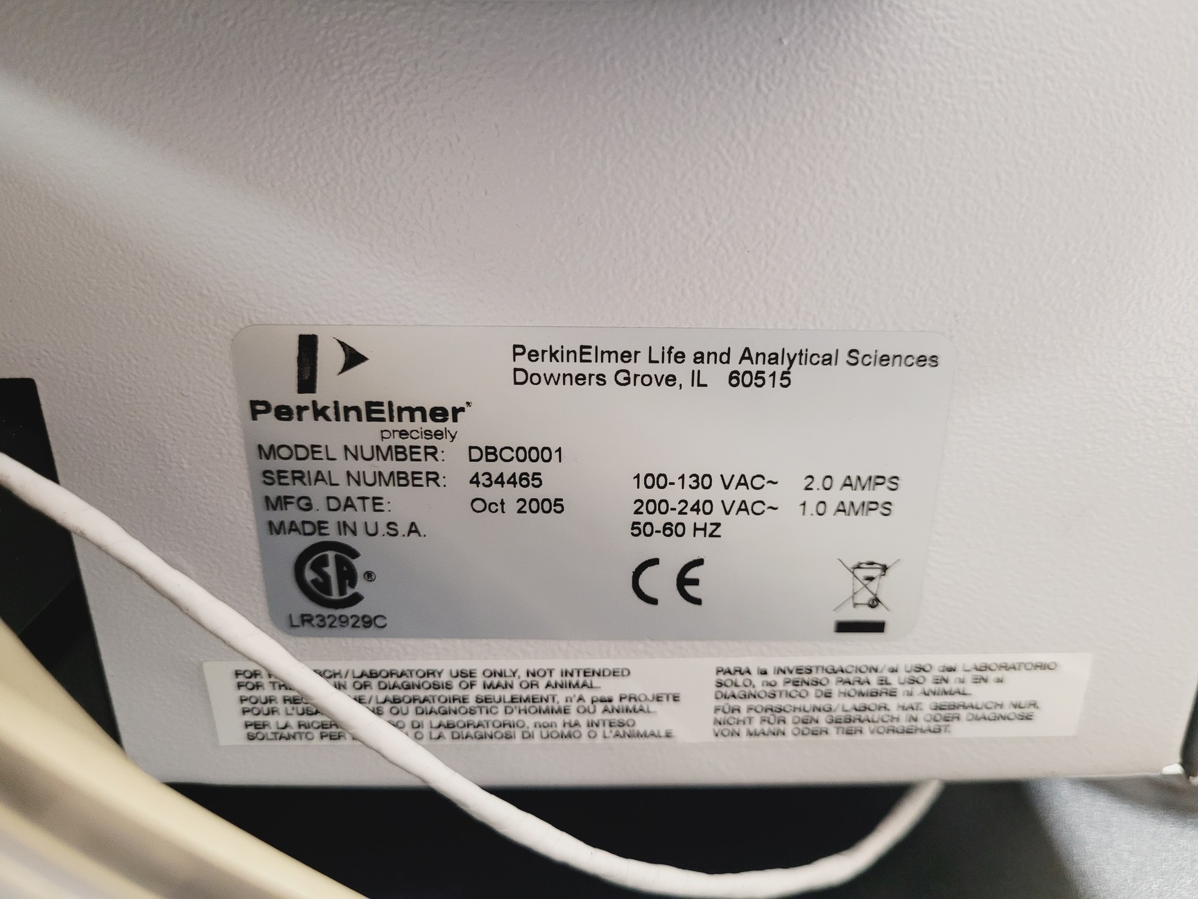 Image of Perkin Elmer Piezorray Flexible Non-contact Microarraying System Spares/Repair